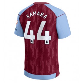 Aston Villa Boubacar Kamara #44 Hemmakläder 2023-24 Kortärmad